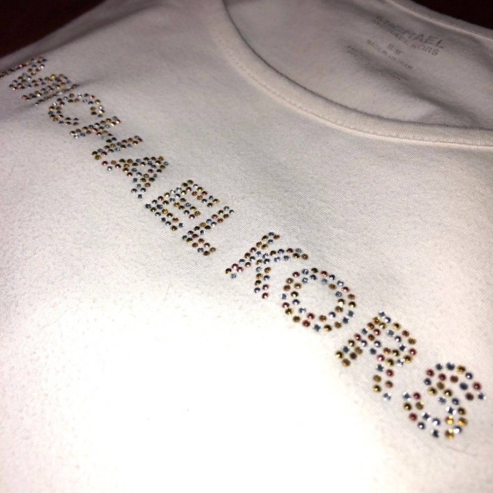 Michael Kors Sparkling Logo Tee